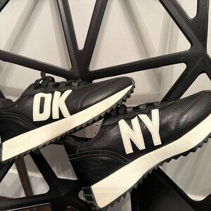 DKNY Needra (NIXIN) Lace-Up Leather Sneakers - Size 36/5.5-6
